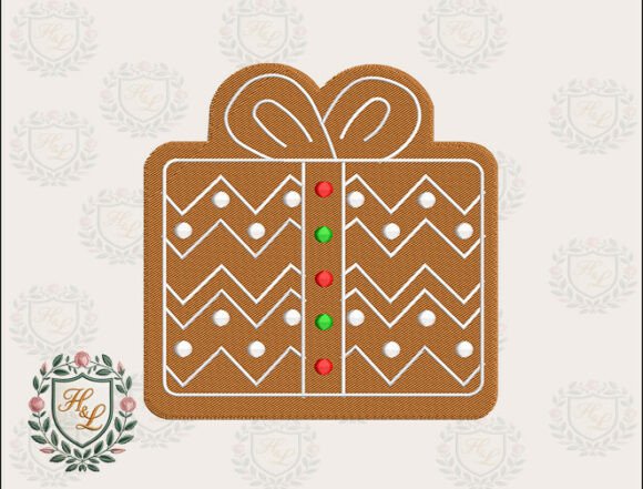 Gingerbread House Embroidery Files