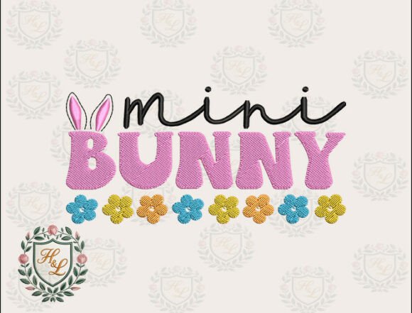 Mini Bunny Embroidery Files